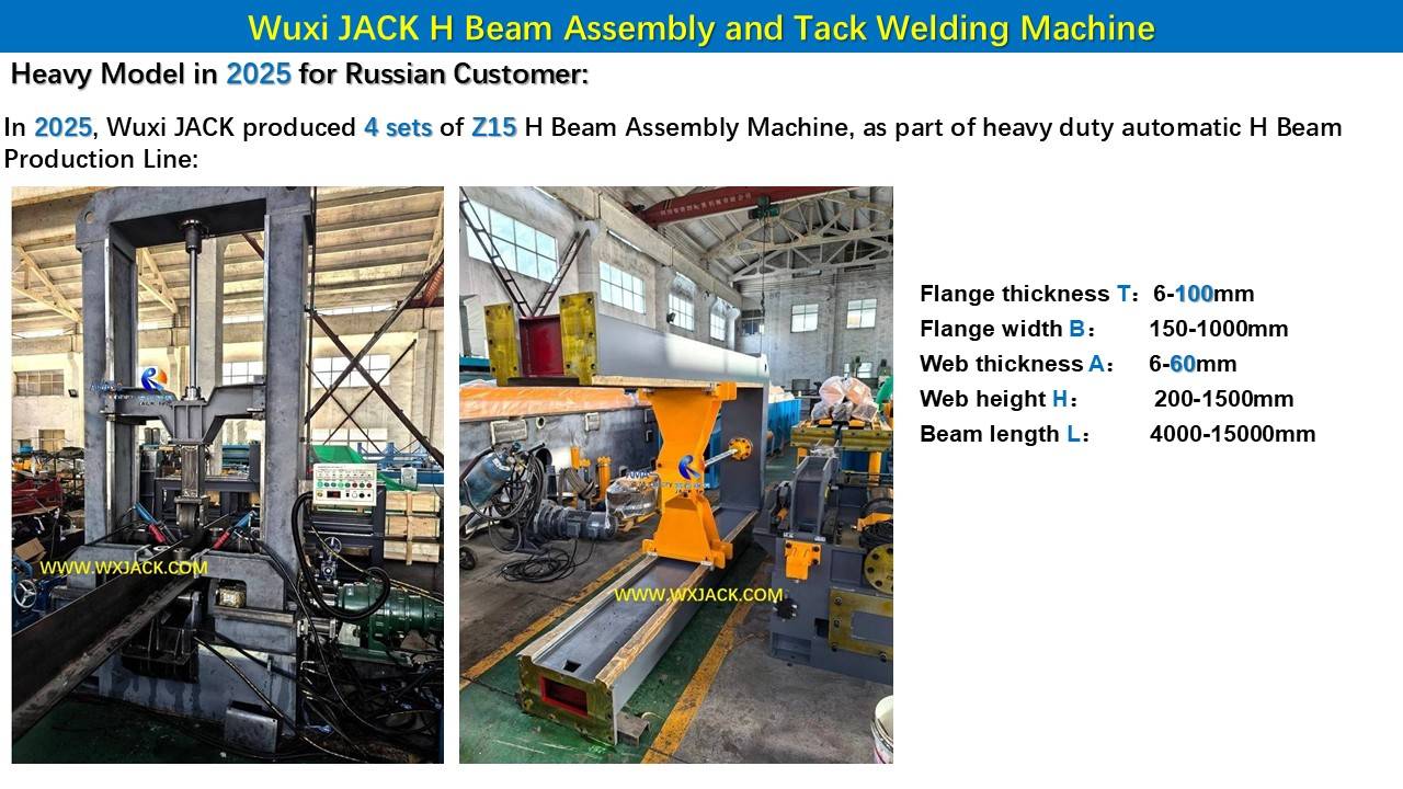 5 H Beam Assembly Machine 16