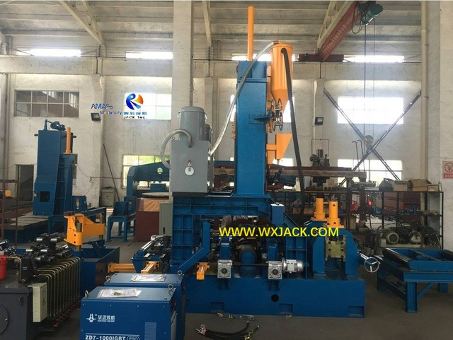 7 3 in 1 H Beam Assembly Welding Straightening Machine 46 IMG_1404