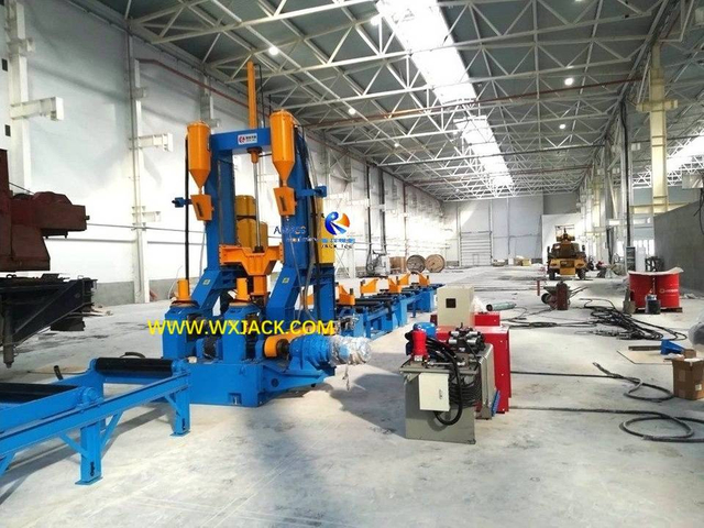 7 Three in One H Beam Welding Machine 37