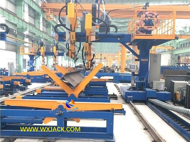 5 Movable Hydraulic H Beam 180&deg; Turntable 4 10