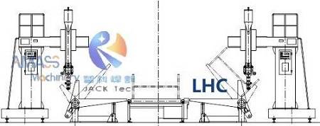 Fig1 LHC H Beam Welding Machine sketch