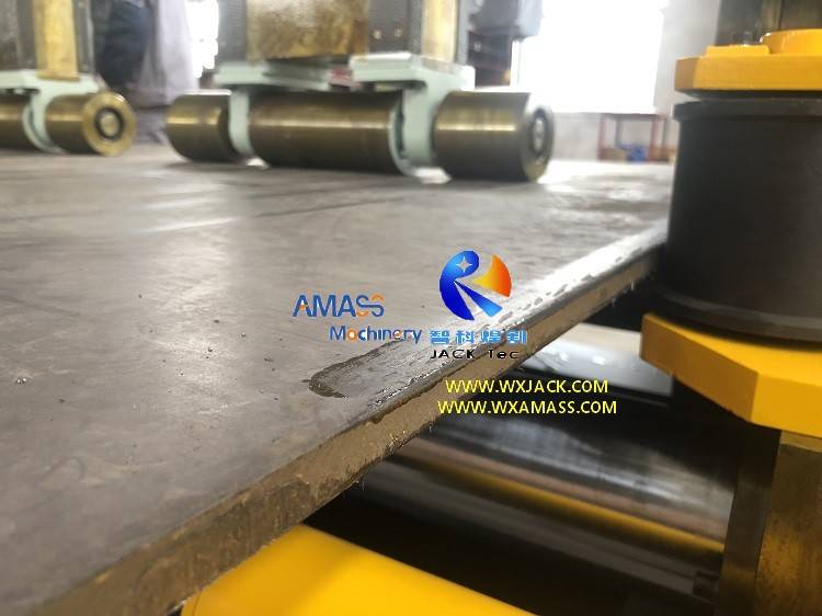 RH-3000 High Power Plate Edge Rounding Machine for Shipyard