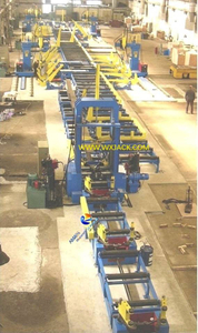 Heavy Duty HB2000 Automatic Welding H Beam Production Line