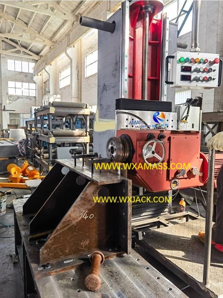 DX0815 Metal Structure Flange Milling Machine with Special Fixture