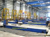 Frame Type Stable Performance Hydraulic 150Ton Plate Flipping Equipment