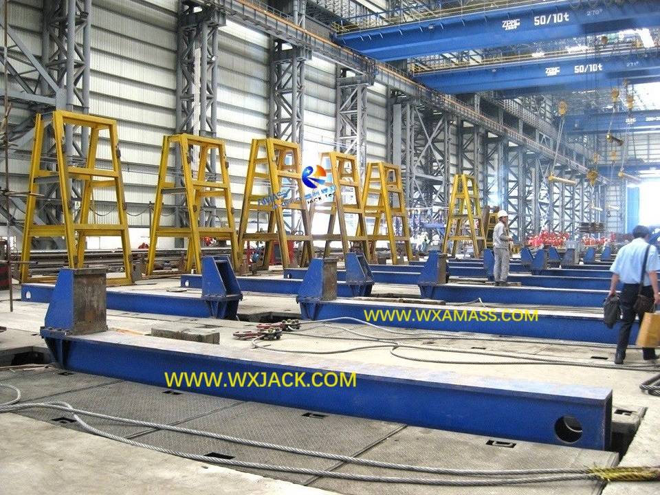 Frame Type Stable Performance Hydraulic 150Ton Plate Flipping Equipment