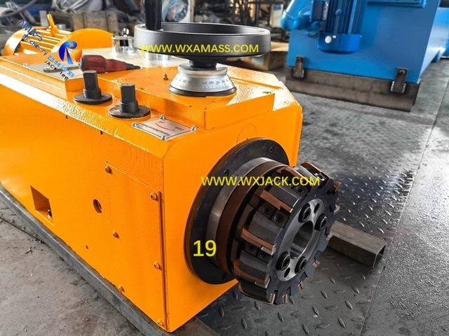 19 Steel Metal Structure Flange Milling Machine 229