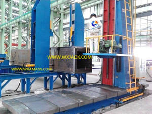 DX3050 Large Scale BOX Beam H Beam End Facing Machine