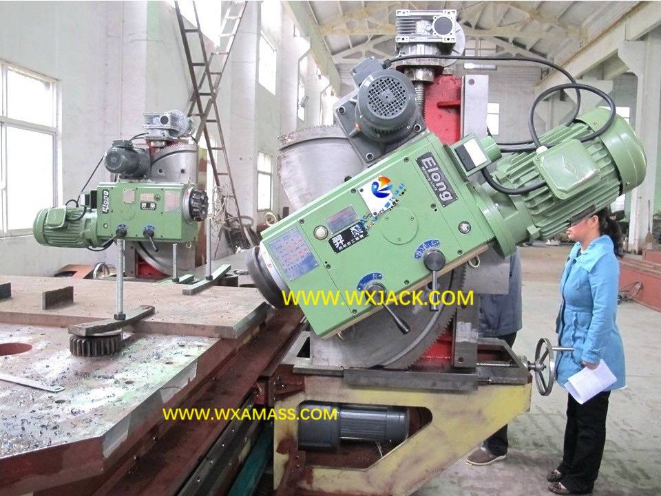 Large Plate Four Heads Edge Milling Machine