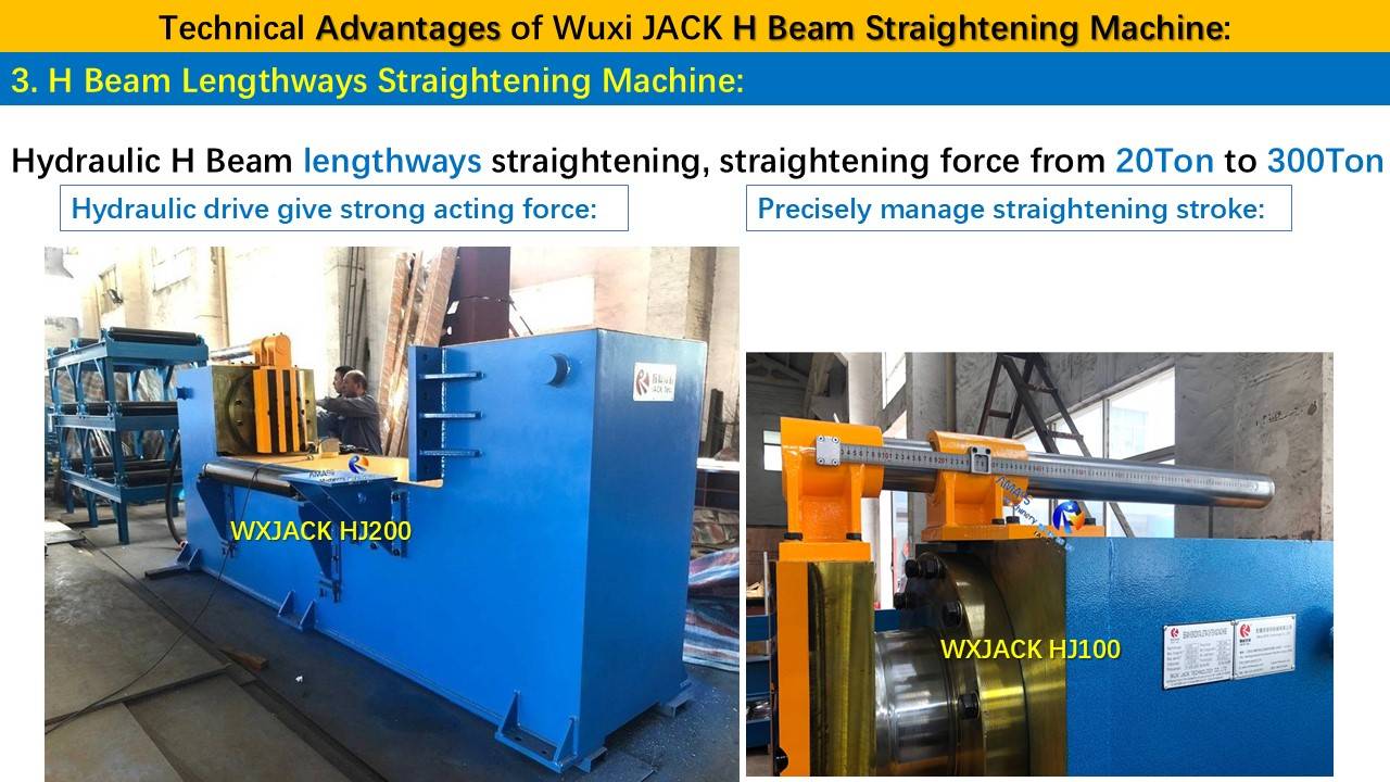 8 H BOX Beam Horizontal Press Straightening Machine 24