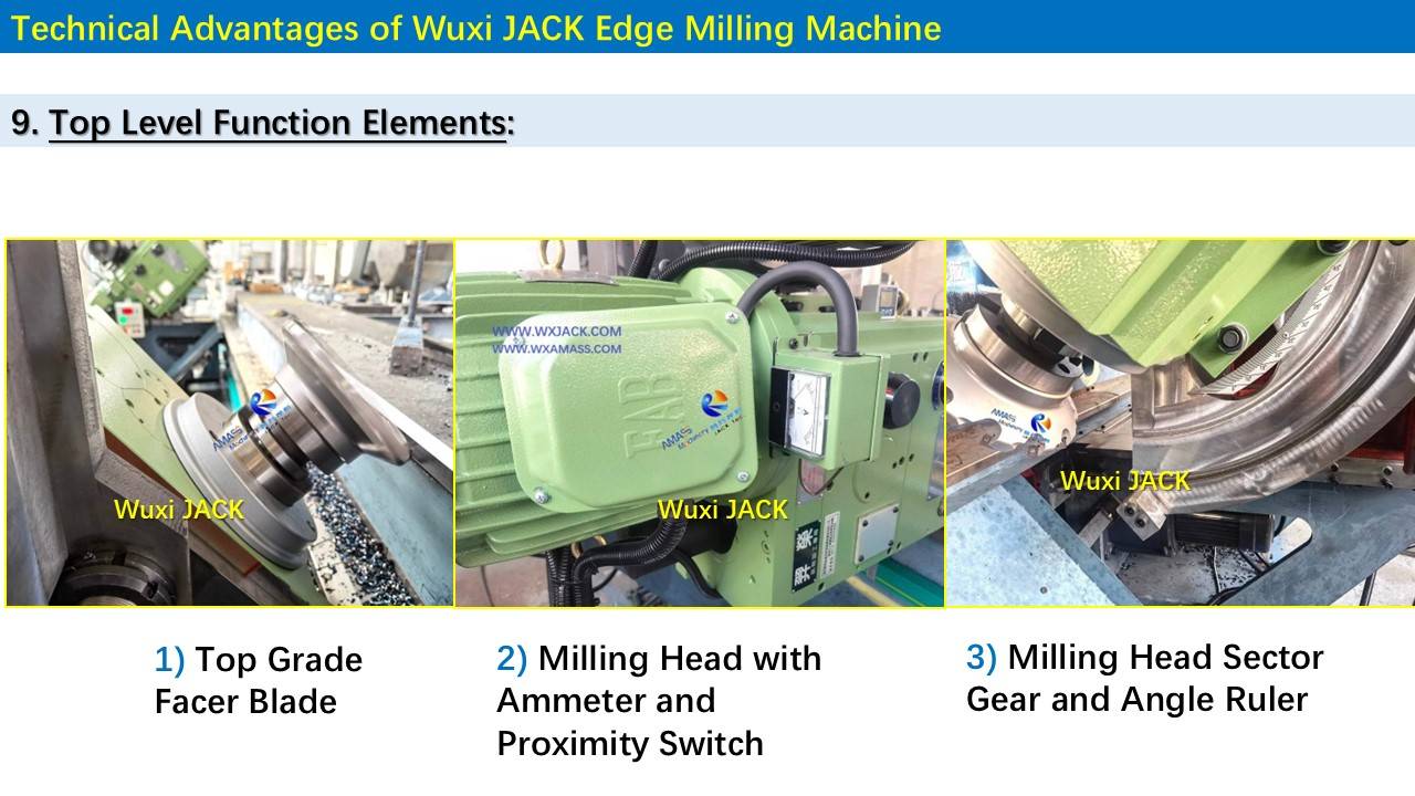 9 Steel Structure BOX H Beam End Face Milling Machine