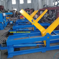 Steel Structure BOX H Beam Hydraulic Drive Flipper Machine