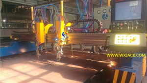 Basic Configuration CG4000 Single Drive CNC Strip Flame Plate Cutting Machine