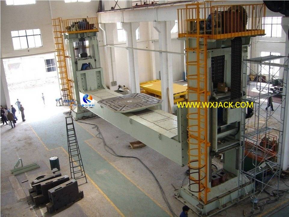 Heavy Duty Double Table Top Lifting And Rotation Large Welding Positioner