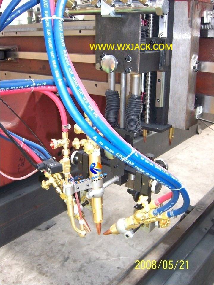 Multi Size Gantry Moving CNC Strip Flame Plate Cutting Machine