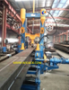 Automatic Running PHJ ZHJ Models H Beam Fabrication Machine