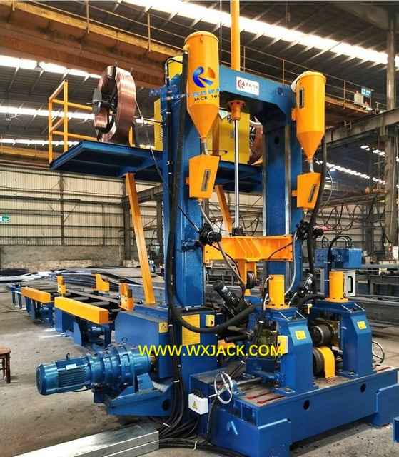 ZHJ8020 Fit Up Full H Beam Fabrication Machine for Large Size