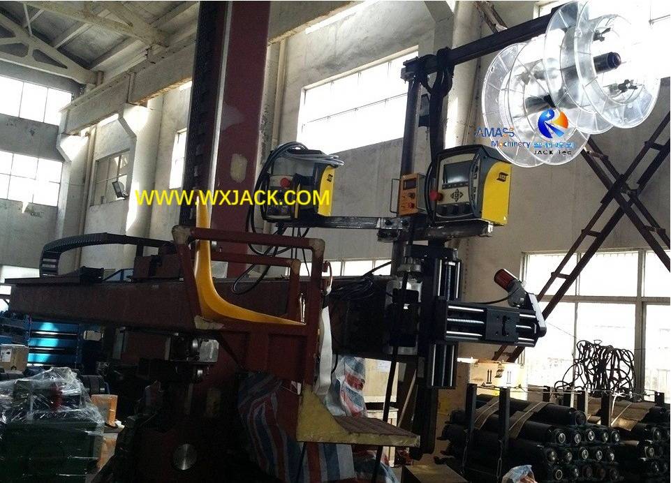 LHZ Accurate And Fast Cross Slide Welding Manipulator with Strip Cladding