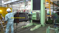 1.2Ton L Type Hydraulic Elevating And Electric Revolving Welding Positioner with Chuck