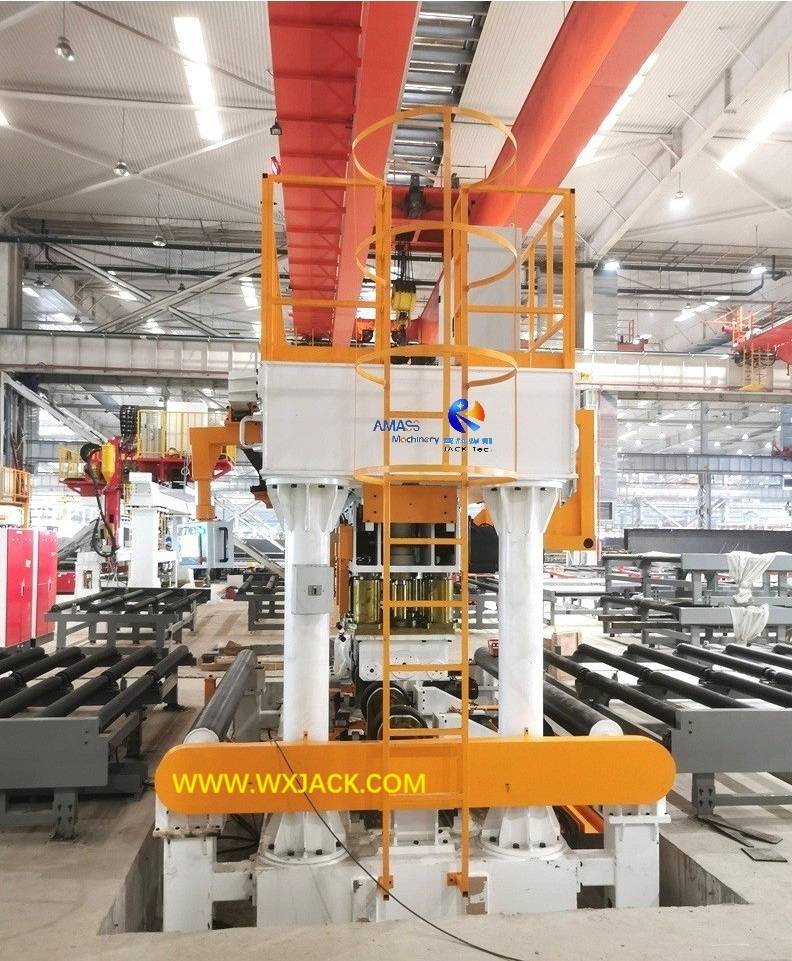 J16 Reinforced Angle Stiffener Plate Straightening Machine for Shipbuilding