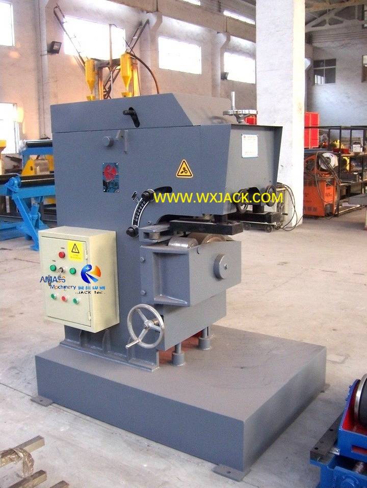 GD20 Rolling Shear Chamfering Machine on Small Metal Plate