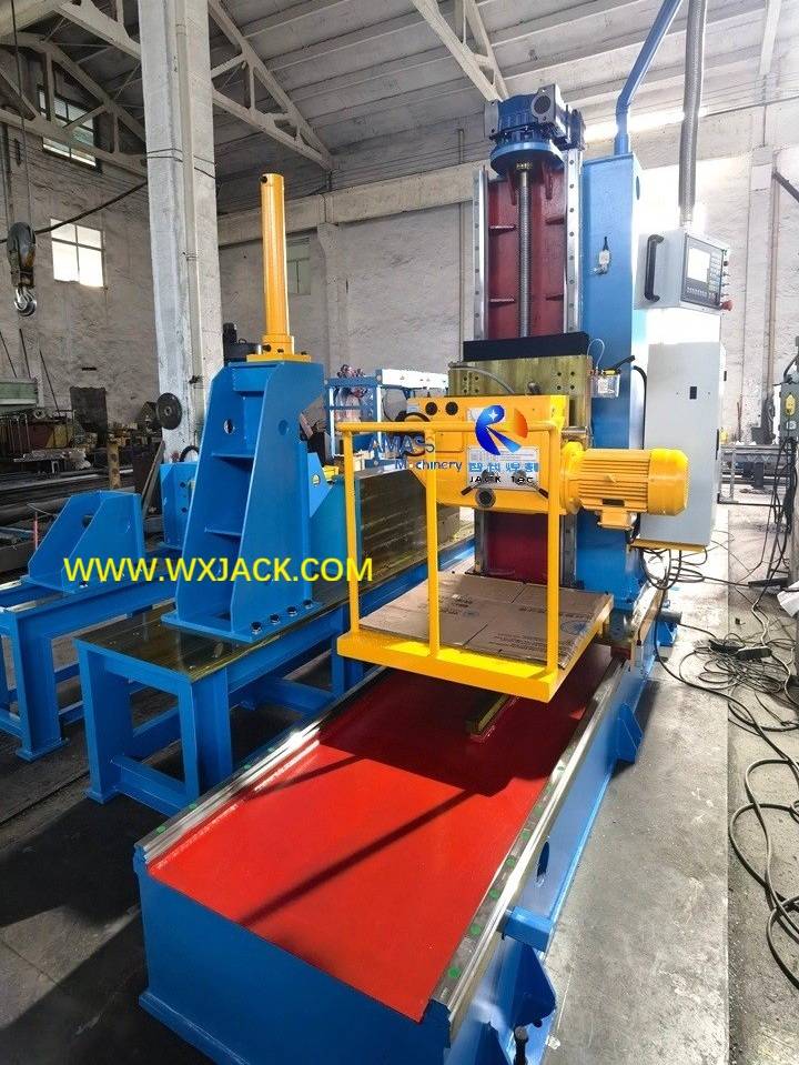Upgraded And Renovated CNC-DX0815 Steel Structure Flange Milling Machine