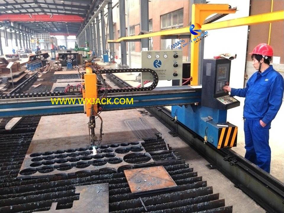 Basic Configuration CG4000 Single Drive CNC Strip Flame Plate Cutting Machine