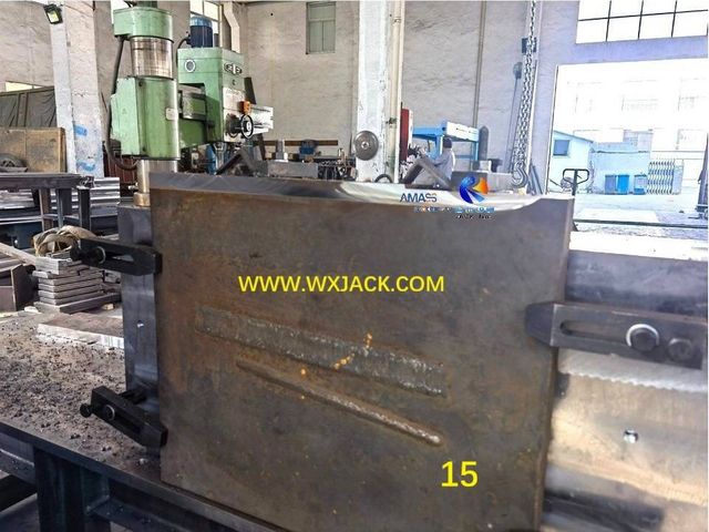 15 Steel Metal Structure Flange Milling Machine 287