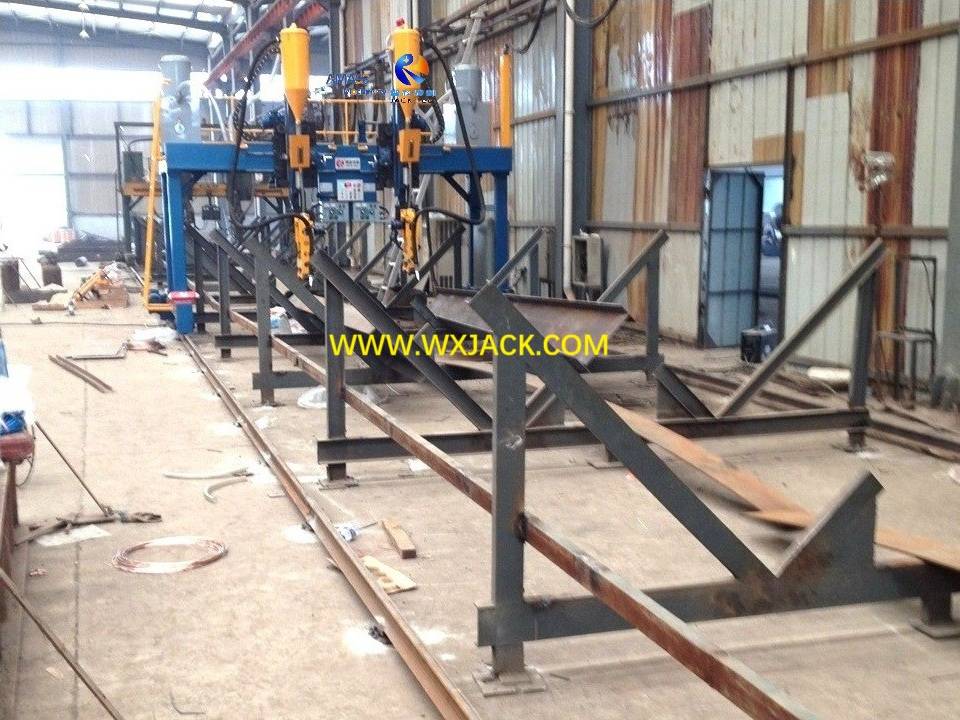 Large Current Workpiece Stationary LHA Series H Beam Welding Machine