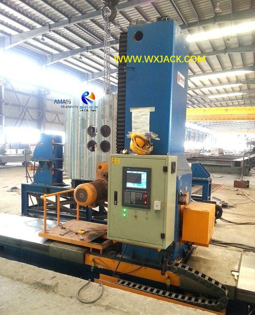 10 Steel Structure BOX H Beam CNC End Face Milling Machine 57