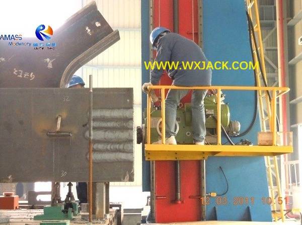 Fig4 Large Steel Structure BOX H Beam End Face Milling Machine 4