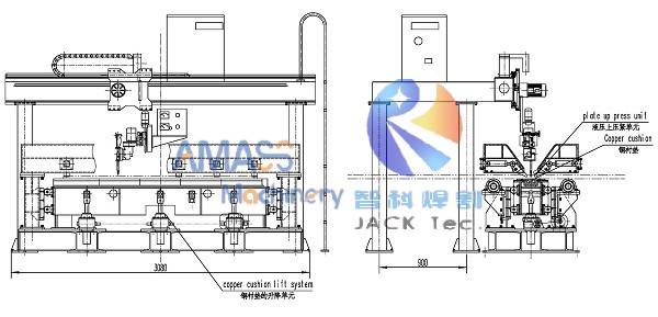 Fig1 Plate Butt Joint Welding Machine