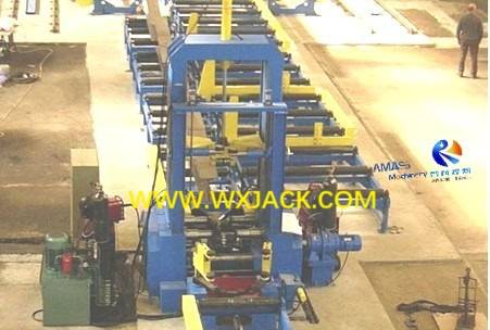 Fig12 H Beam Hydraulic Turnover Rack Machine 4