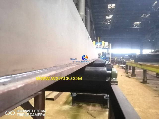 1 3 in 1 H Beam Assembly Welding Straightening Machine 57