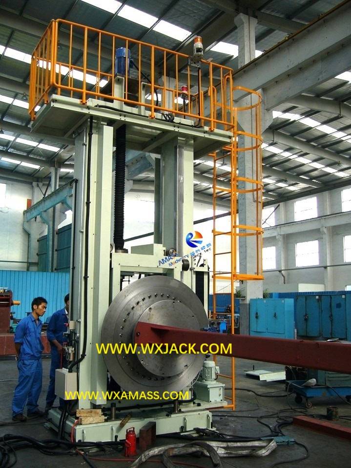 Head and Tail Double Columns Welding Positioner 