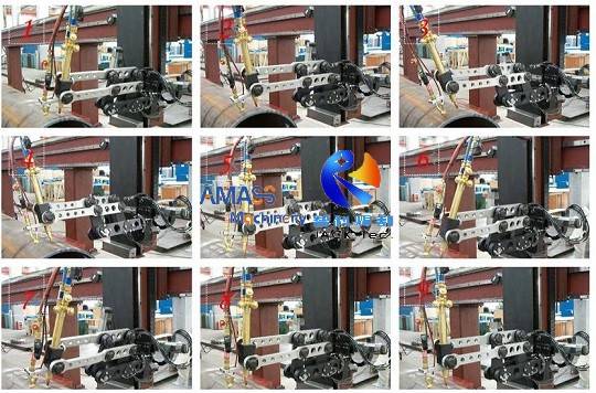 Fig3 Flame Plasma CNC Pipe Intersection Cutting Machine 9