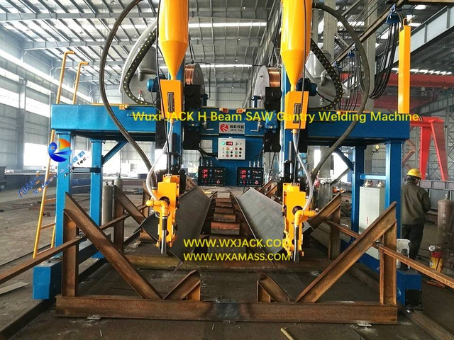 2 H Beam SAW Gantry Welding Machine 1