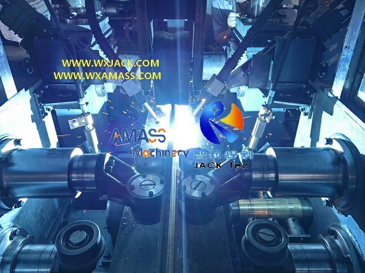 Manual Assembling And Automatic Welding Z18 I Beam Assembly Machine