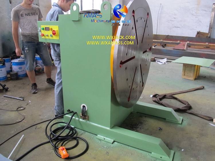 Simple Type Single Axis Electric Variable Speed Welding Positioner