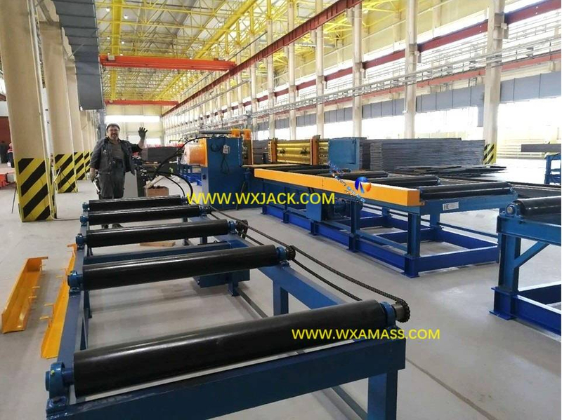 HJ-100 Hydraulic High Speed Longitudinal H Beam Straightening Machine