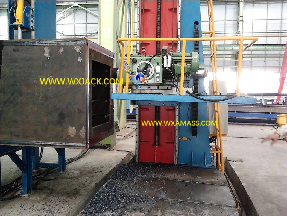 DX3535 CNC H Beam End Facing Machine for Special Shape Steel Structure