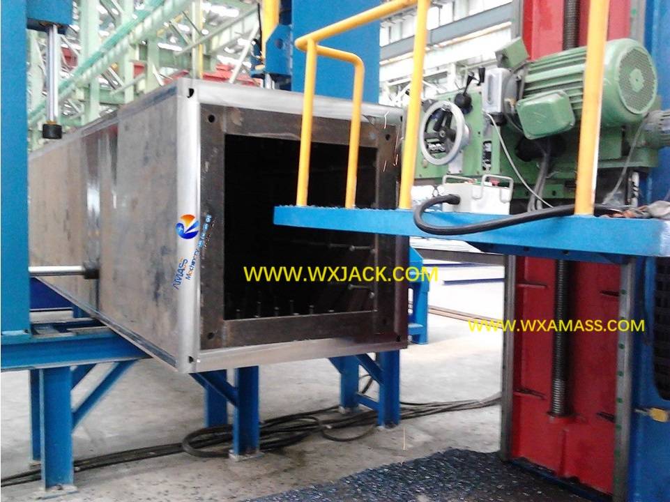 DX3050 Large Scale BOX Beam H Beam End Facing Machine