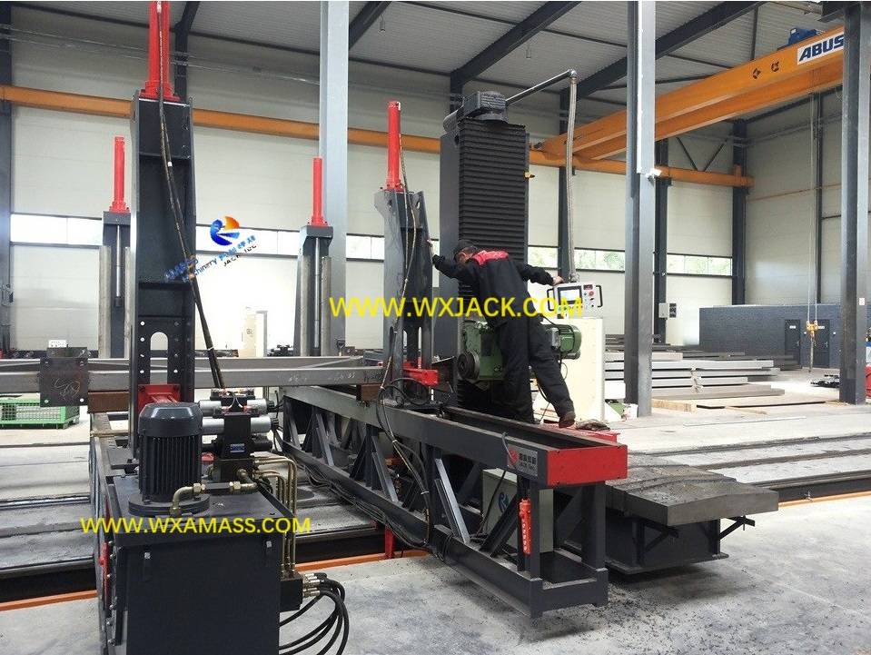 Welding Structure Milling And Facing Center DX1540 for Steel Structure Beam