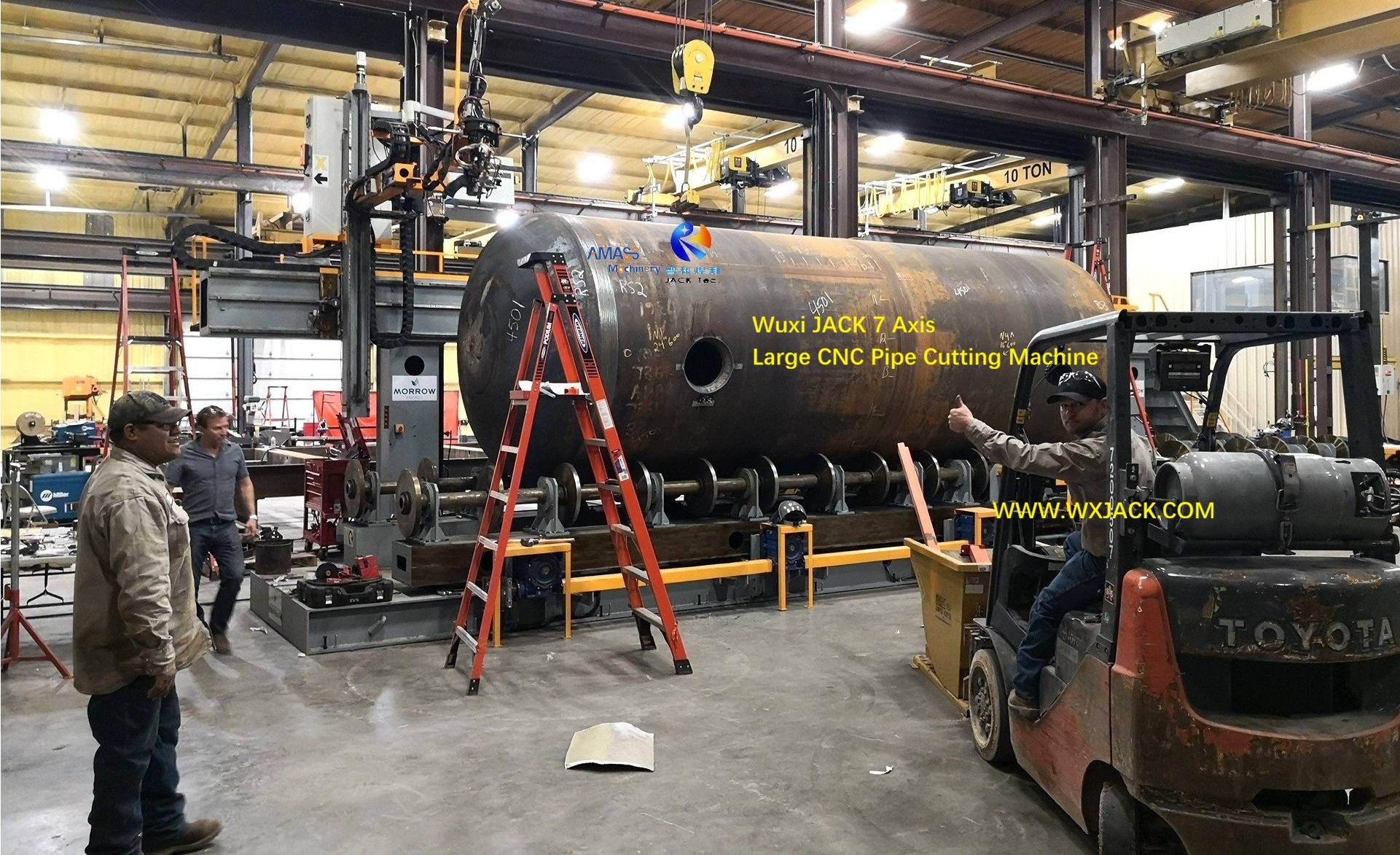 0 7 Axis Large CNC Pipe Cutting Machine 7