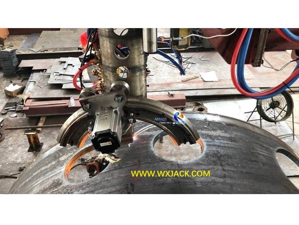 1 Large 7 Axis CNC Pipe Plasma Flame Cutting Machine 26