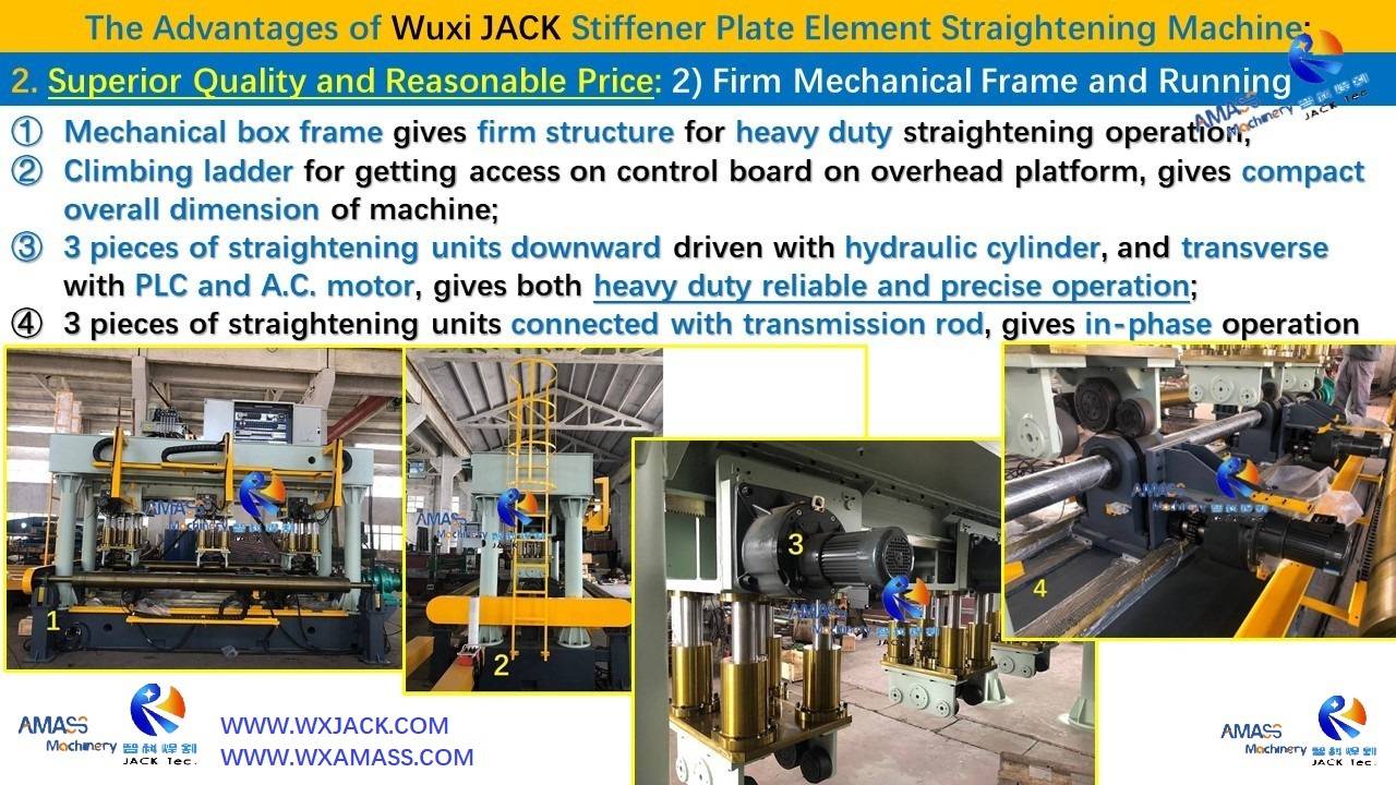 幻灯片3- Stiffener Plate Straightening Machine