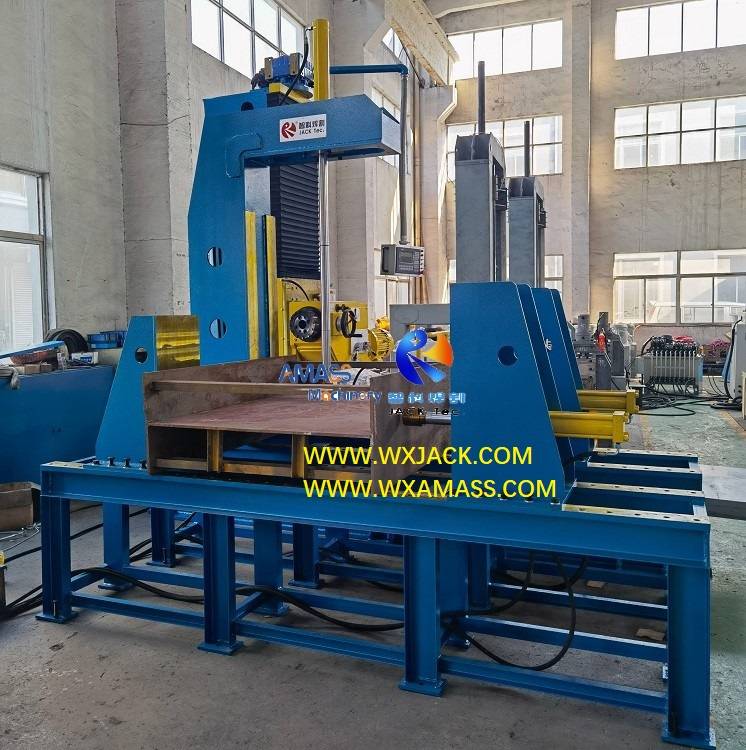 Multi-Function Inverter Or CNC Control Steel Structure Beam End Face Milling Machine