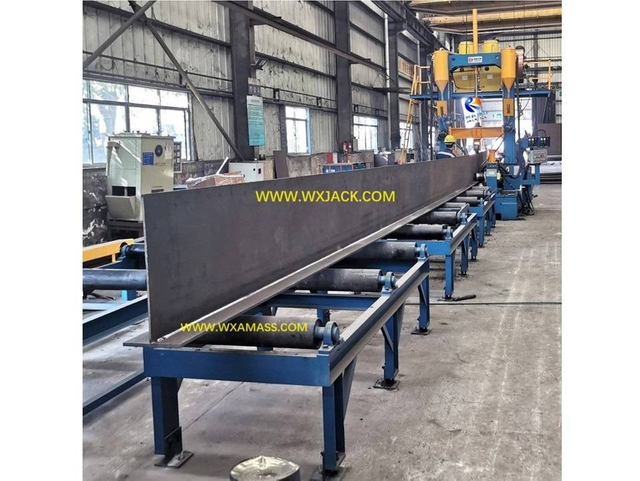 4 H Beam Fabrication Machine 32