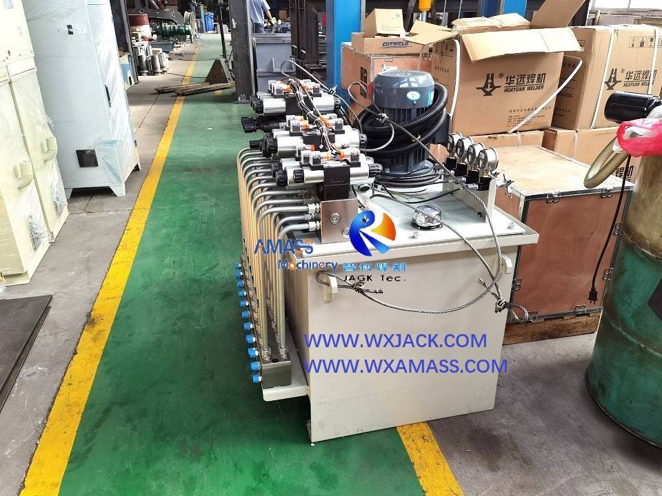 New Generation Automatic H Beam Assembly Welding Straightening Integral Machine