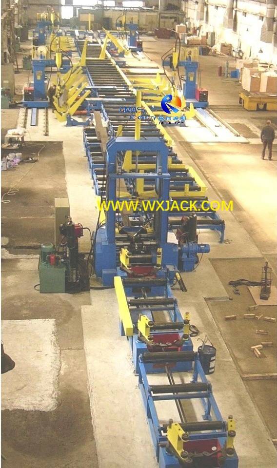 Large Steel 2m Height Welded H Beam Production Line Group